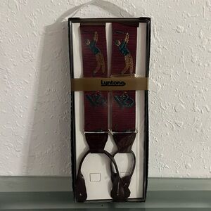 NWT Lyntone Novelty Golf Suspenders